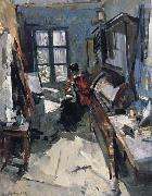 Konstantin Korovin In the room oil painting